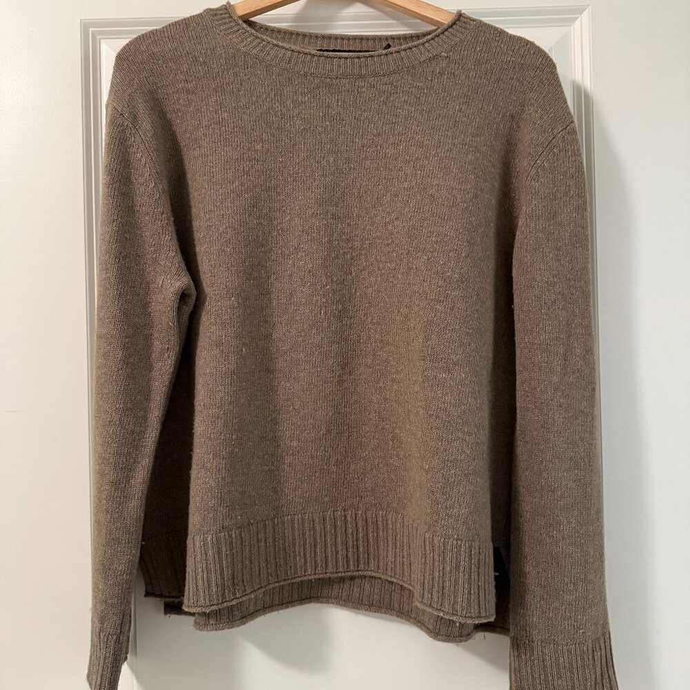 Jenni Kayne "Everyday Sweater" in Classic Taupe Size M